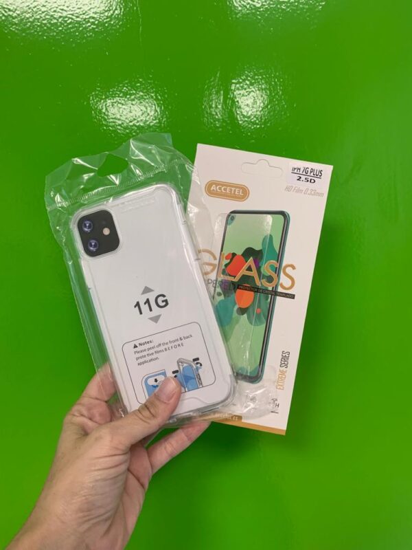PROTECTOR + FUNDA con la compra de tu iPhone