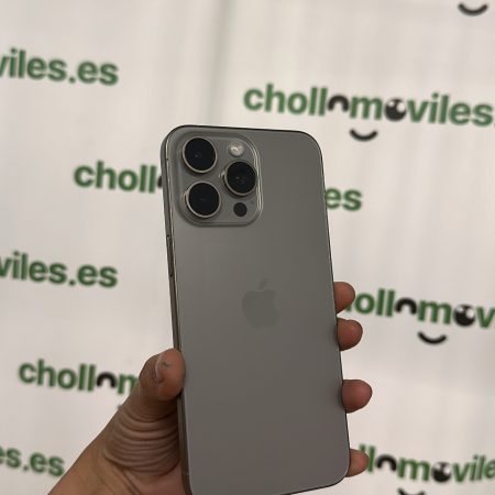 Iphone 15 pro max 256gb Natural Bateria 100% ESIM