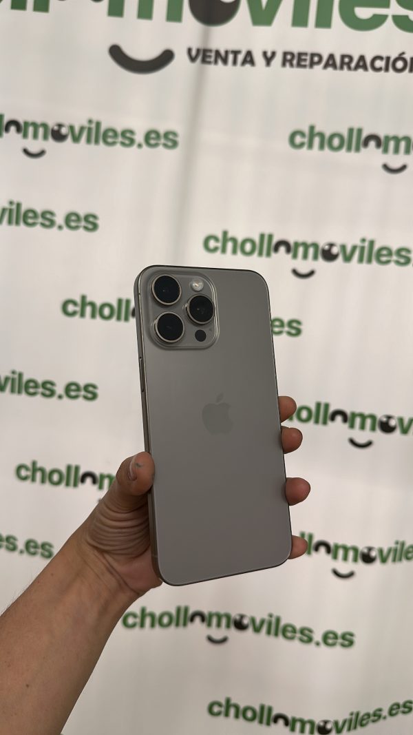 Iphone 15 pro max 256gb Natural Bateria 100% ESIM