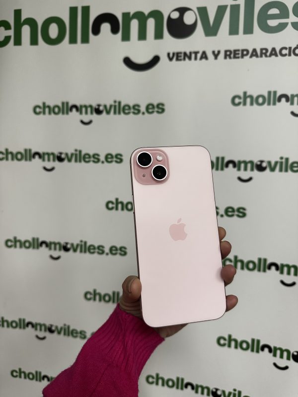 iPhone 15 Plus Rosa 128gb ESIM Bateria 100% - Imagen 4