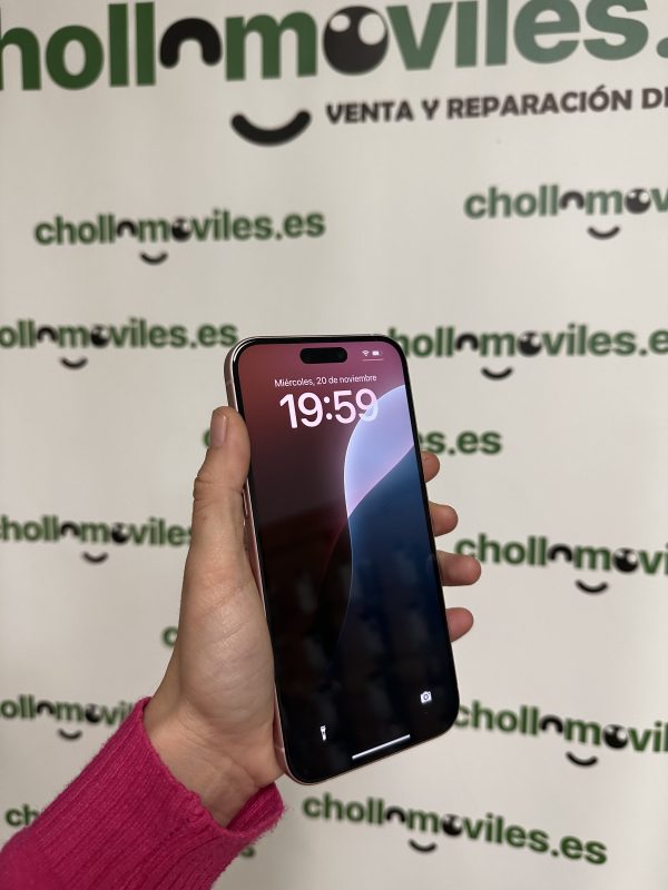 iPhone 15 Plus Rosa 128gb ESIM Bateria 100% - Imagen 3