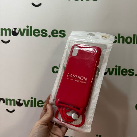 Funda iPhone X/Xs Roja Cuerda