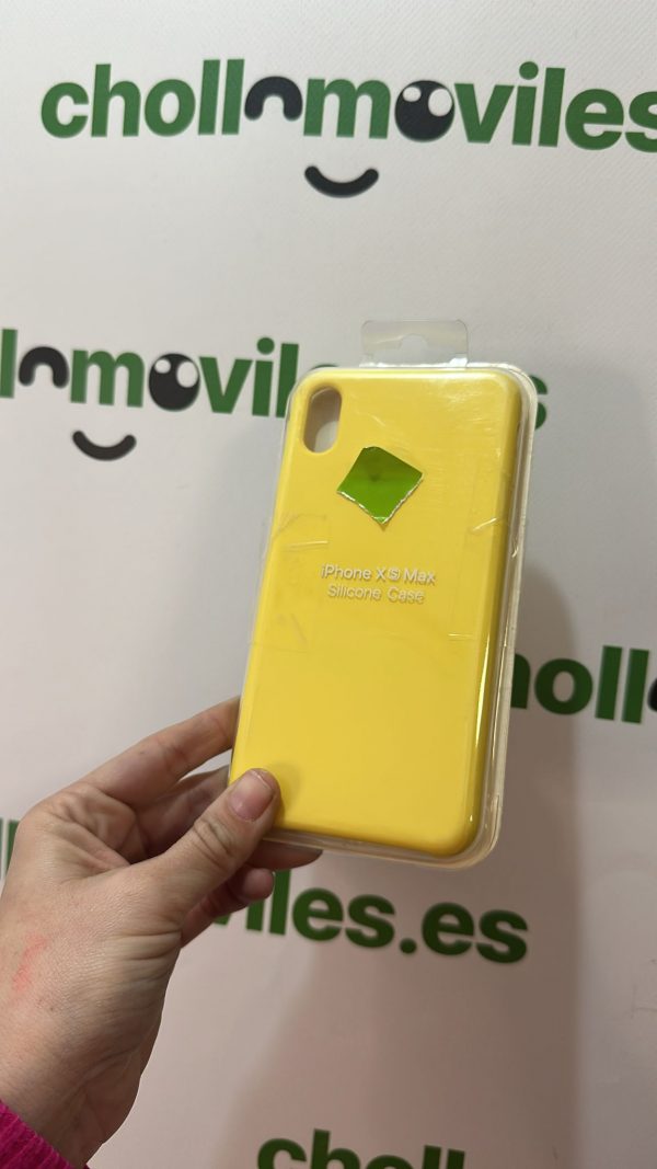 Funda iPhone Xs Max Amarillo