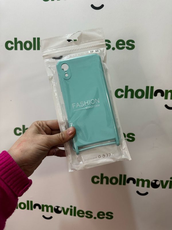 Funda iPhone Xr Turquesa Cuerda