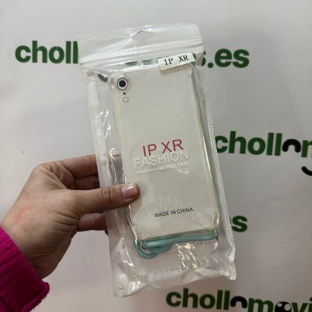 Funda iPhone Xr Transparente cuerda