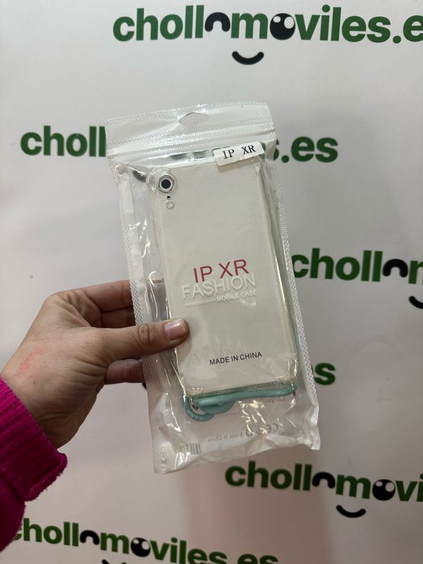 Funda iPhone Xr Transparente cuerda