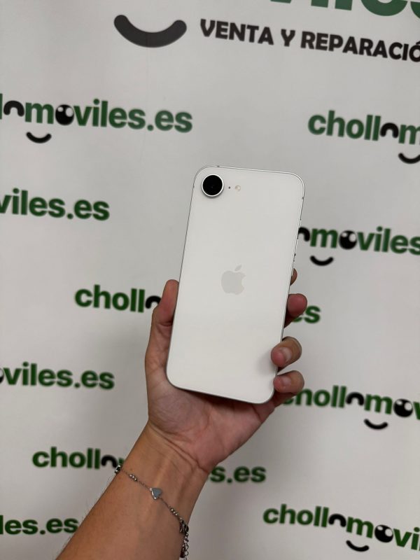Iphone 16E 128gb Blanco Bateria 100% Esim Garantía Apple hasta 27 junio 2026